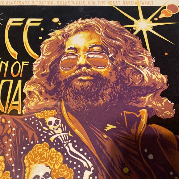 Grateful Dead Jubilee a celebration of Jerry Garcia 2018 LA concert poster. - Picture 7 of 8